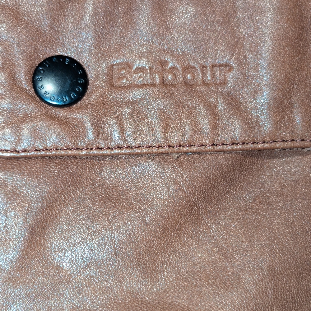 Barbour Brown Performance Jacket - Picture 9 of 16
